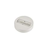 Ceiling rose for 1-Phase adapter, white