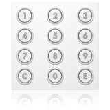 Concierge coding module, white