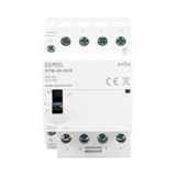 MODULAR CONTACTOR WITH MANUAL CONTROL, INSTALLATION 40A, 4xNO, 230V AC, TYPE: STM-40-40/S
