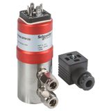 SPW Series differential wet pressure sensor, 0 to 4 bar, P1 Max = 12 bar, P2 Max = 12 bar