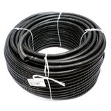 Corrugated PVC pipe, ø25mm, Black b/p RGS 50m (IPCN25F)