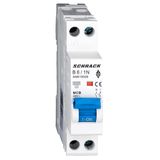 Miniature Circuit Breaker (MCB) AMPARO 6kA, B 6A, 1+N, 1MW