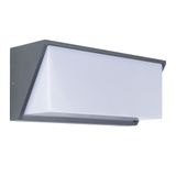 PX-0644-NEG Wall fixture IP54 Quanta E27 15 Black