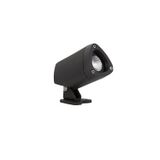 Sandy Black Aluminium & Glass LED 3 Watt 303,24Lm 3000K 220-240 Volt 50Hz Beam Angle 24o IP65 D: 4.2 W: 7 H: 5.5-8 cm