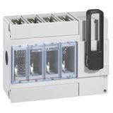 Isolating switch - DPX-IS 630 w/o release - 4P - 400 A - front handle