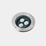 Recessed uplighting IP66-IP67 Gea Power LED Pro Ø185mm Efficiency LED 6.3W LED warm-white 2700K DALI-2 AISI 316 stainless steel 670lm
