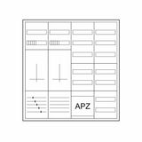 ZSD-ZZ2V-1100/APZ Eaton Metering Board ZSD meter cabinet equipped