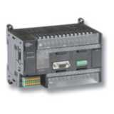 PLC, 24 VDC supply, 24 x 24 VDC inputs, 16 x NPN outputs 0.3 A, 4 x an CP1W0002G