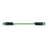 pre-assembled interconnecting cable Cca Socket/plug green
