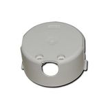 Contact protection box Ø 45 mm, flat, Integro module inserts, grey