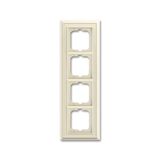 1724-832-500 Cover Frame Busch-dynasty® ivory white