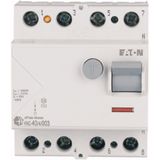 Residual current circuit breaker (RCCB), 40A, 4p, 30mA, type AC