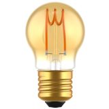 LED Filament Bulb - Globe G45 E27 2.5W 136lm 1800K 320°  - Dimmable