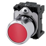 Pushbutton, compact, with extended ...