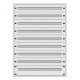 Modular chassis 4-28K, 9-rows, complete