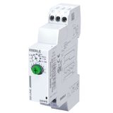 Time relay AC 24...240V / DC 24V 50/60 Hz, 8 A, 1 changeover contact, 0.1 sec.-100 hours.