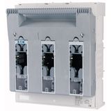 NH fuse-switch 3p box terminal 95 - 300 mm², mounting plate, light fuse monitoring, NH3