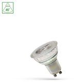 LED GU10 230V 4,5W (4W) SMD 45DEG NW WITH LENS SPECTRUM