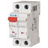 Miniature circuit breaker (MCB), 10 A, 1p+N, characteristic: C