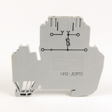 Allen-Bradley 1492-JD3PSS Terminal Block, Screw Connection, Two Circuit Selectable Component Plug-In with Internal Surge Suppressor, 5.1 x 72.5 x 59.3mm(0.20 x 2.85 x 2.33 in), 1 Pole, Gray, VOLTAGE RATING UR - 300V AC/DC, CSA - 300V AC/DC