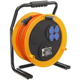Brobusta FI IP44 cable reel for site & professional 25m H07RN-F3G2.5*FR*