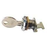 Half cylinder lock for BK08, IP65