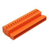 1-conductor male connector CAGE CLAMP® 2.5 mm² orange