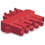 Intermediate coupler 5-pole/3-pole Cod. P red