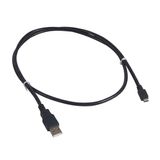USB 2.0 cord Type-A male to micro-B male 1 meter