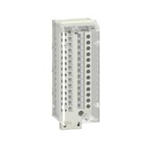 28-pin removable caged terminal blocks - 1 x 0.34..1 mm2