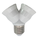Lamp Holder Y-Type Adapter E27 White THORGEON