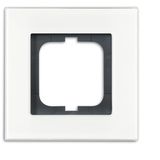 1721-811 Cover Frame carat® white glass