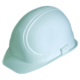 Electrician safety helmet white 1000 V