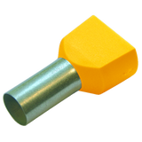 Twin ferrule 6.0/14 yellow