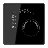 Thermostat KNX Room temperat. controller, bl.