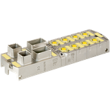 MVK-MPNIO F DI8/4 F DO4 MVK ProfiNet/PROFIsafe Compact module, metal,