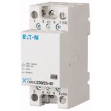 Installation contactor, 230 VAC/DC, 2N/C+2N/O, 25A