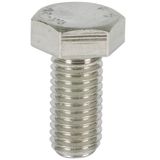 Hexagon bolt DIN 933 M12x25mm StSt