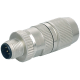 M12 MALE 0° FIELD-WIREABLE (IDC) B-cod., 2-pol., 0,25-0,34mm²