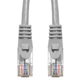 Patchcord RJ45 unshielded, Cat.6, PVC, grey, 20.0m