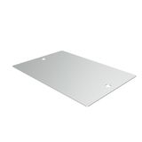 Device marking, 48 mm, Chrome coated aluminium (AL), Anodized aluminiu