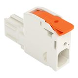 832-1101/011-000 1-conductor female connector; lever; Push-in CAGE CLAMP®