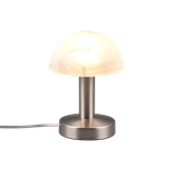 Fynn II table lamp 21 cm E14 brushed steel