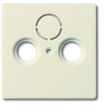1743-82 CoverPlates (partly incl. Insert) future®, solo®; carat®; Busch-dynasty® ivory white