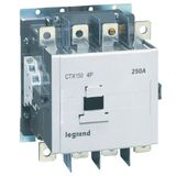 4-pole contactors CTX³ - with auxiliary contact - 250/150 A - 100-240 V~/=
