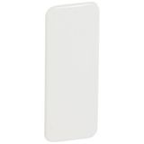 Blanking plate for Jupiter recessed straight 1 post white