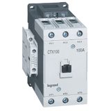 3-pole contactors CTX³ 65 - 100 A - 24 V= - 2 NO + 2 NC - lug terminals