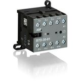 B7D-30-01-01 Mini Contactor 24 V DC - 3 NO - 0 NC - Screw Terminals