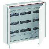 CA34R ComfortLine Compact distribution board, Surface mounting, 108 SU, Isolated (Class II), IP44, Field Width: 3, Rows: 3, 650 mm x 800 mm x 160 mm