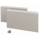Plinth, side panels for HxD 200 x 400mm, grey